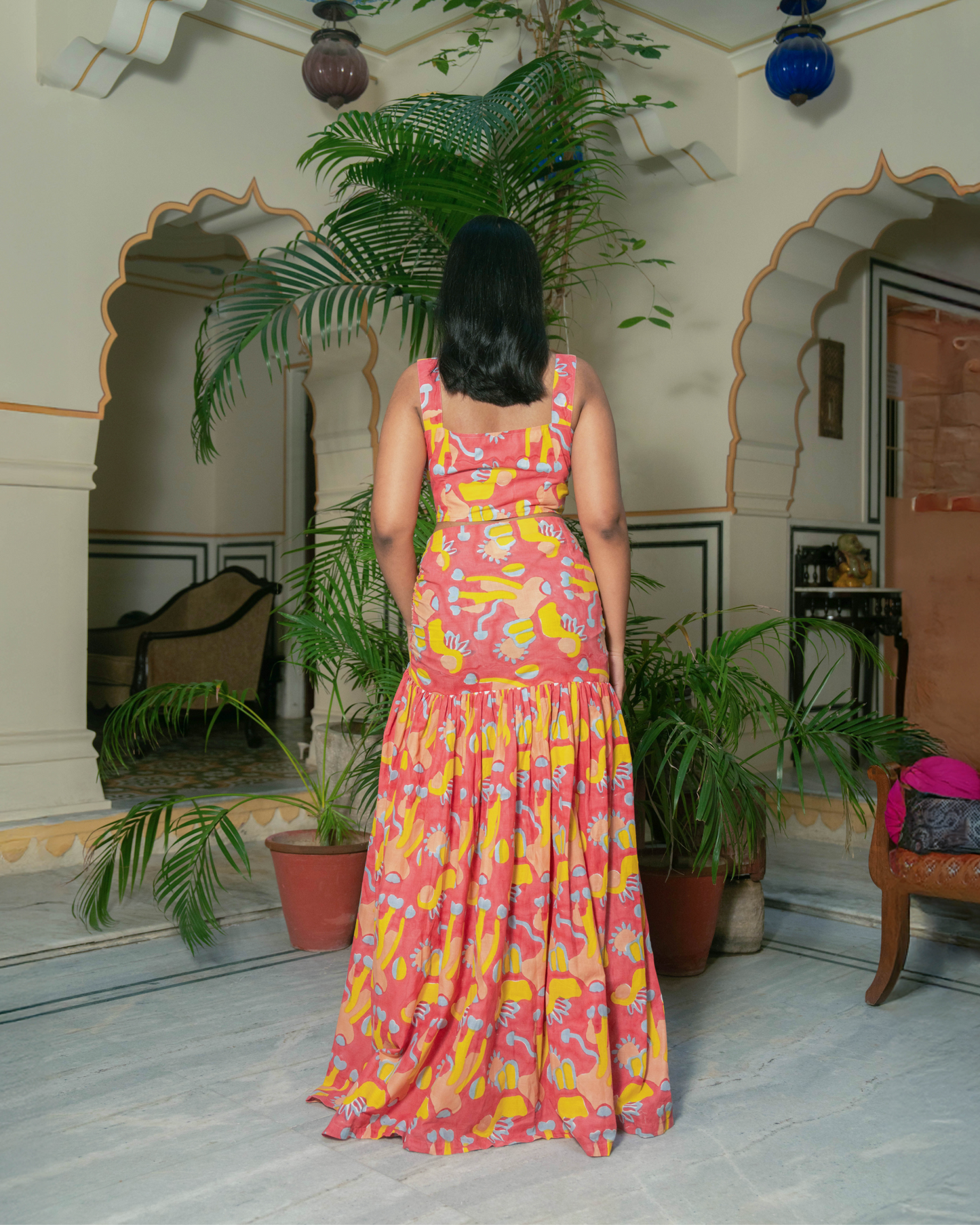 Gupshup Skirt Co-ord Set