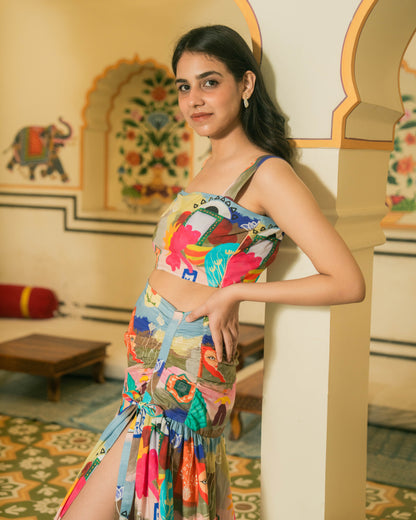 Chopad Skirt Co-ord Set