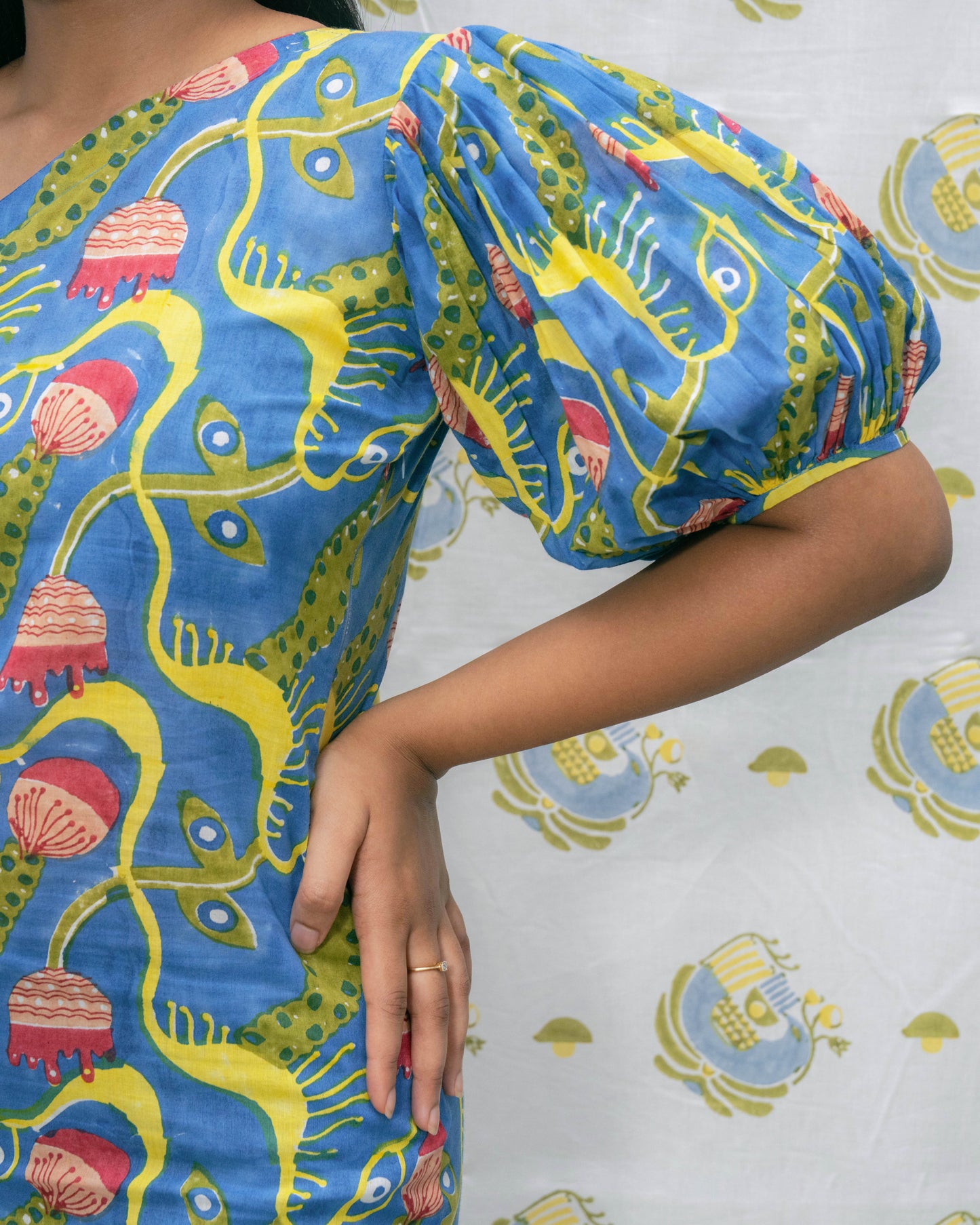 Pitara One Shoulder Dress